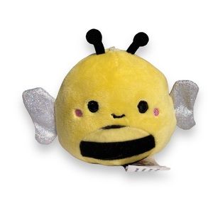SQUISHMALLOWS  Sunny The Bumble Bee Clip 3.5 inches